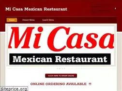 Sites similar to micasamexicanfood.com