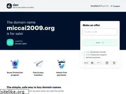 Sites similar to miccai2009.org