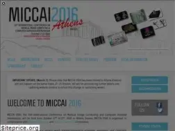 Sites similar to miccai2016.org