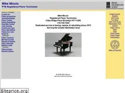 Sites similar to micciopianoservice.com