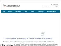 Sites similar to miceconferencesinindia.com