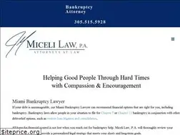 Sites similar to miceli.law