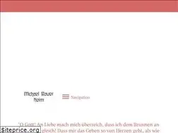Sites similar to michael-bauer-heim.de