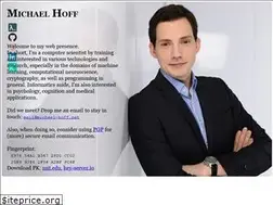 Sites similar to michael-hoff.net