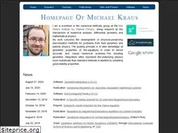 Sites similar to michael-kraus.org