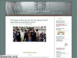 Sites similar to michael-mannheimer.net