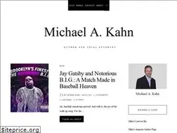 Sites similar to michaelakahn.com