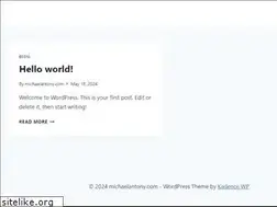 Sites similar to michaelantony.com