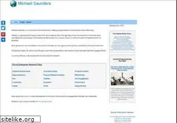 Sites similar to michaelasaunders.net