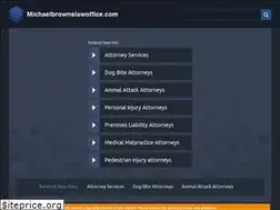 Sites similar to michaelbrownslawoffice.com