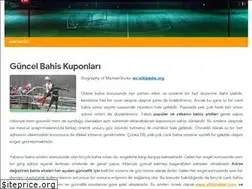 Sites similar to michaelburks.com