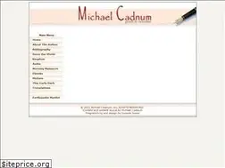 Sites similar to michaelcadnum.com