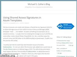 Sites similar to michaelcollier.wordpress.com