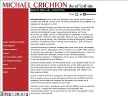 Sites similar to michaelcrichton.net