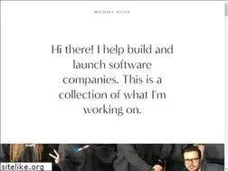 Sites similar to michaeldkelly.com