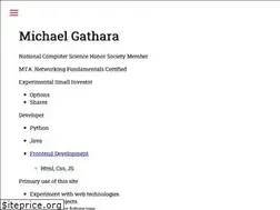 Sites similar to michaelgathara.com