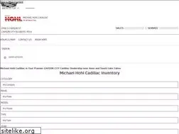 Sites similar to michaelhohlcadillac.com