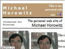 Sites similar to michaelhorowitz.com
