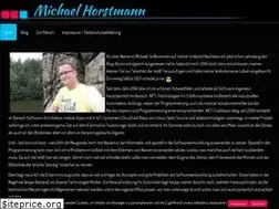 Sites similar to michaelhorstmann.de
