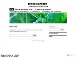 Sites similar to michaelianeade.wordpress.com