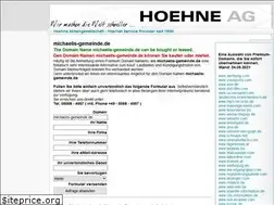Sites similar to michaelis-gemeinde.de