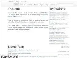 Sites similar to michaeljaylissner.com