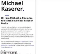 Sites similar to michaelkaserer.dev