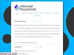 Sites similar to michaelkrzyzaniak.com