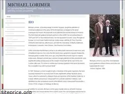 Sites similar to michaellorimer.com