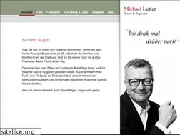 Sites similar to michaellutter.de