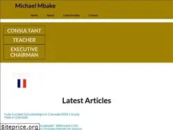 Sites similar to michaelmbake.org