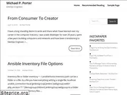 Sites similar to michaelpporter.com