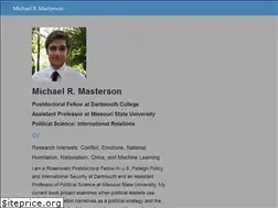 Sites similar to michaelrmasterson.com