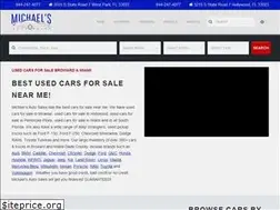 Sites similar to michaelsautosales.com