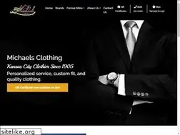 Sites similar to michaelsclothing.com