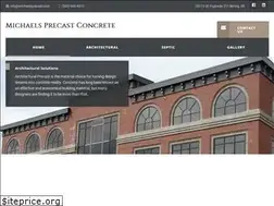 Sites similar to michaelsprecast.com