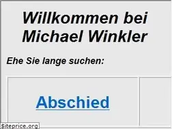 Sites similar to michaelwinkler.de