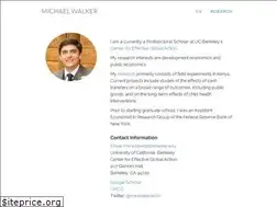 Sites similar to michaelwwalker.me