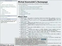 Sites similar to michal.kosmulski.org