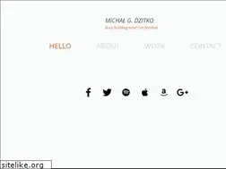 Sites similar to michaldzitko.com