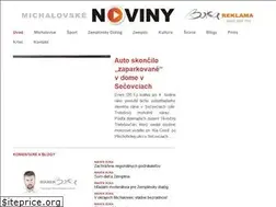 Sites similar to michalovskenoviny.sk