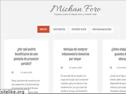 Sites similar to michanforo.net