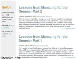 Sites similar to michele.io