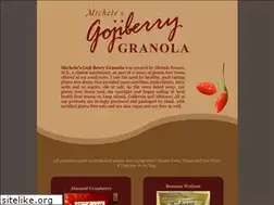 Sites similar to michelesgojiberrygranola.com