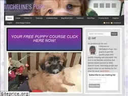Sites similar to michelinespups.com