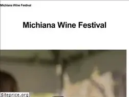 Sites similar to michianawinefestival.com