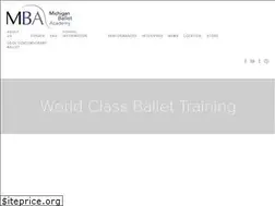 Sites similar to michiganballet.org