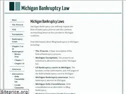 Sites similar to michiganbankruptcy.com