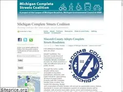 Sites similar to michigancompletestreets.org