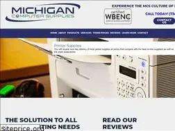 Sites similar to michigancomputersupplies.com